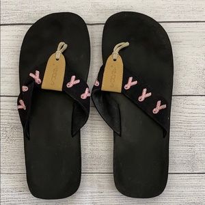 Cudas Flip Flop Breast Cancer Awareness edition